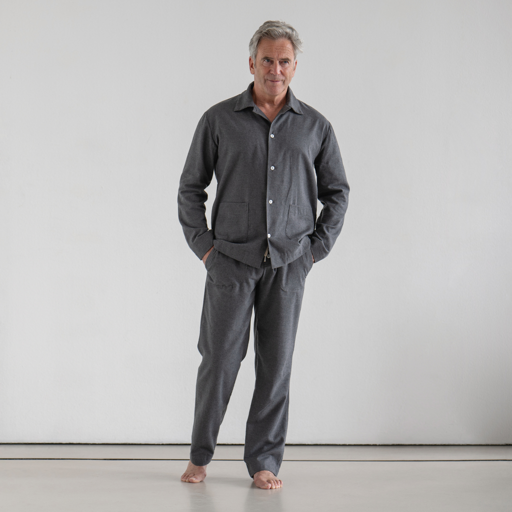 Sunday in Bed X Torquato Pyjama Ingolf Anthrazitmelange M Sunday in Bed X Torquato Pyjama Ingolf Anthrazitmelange M