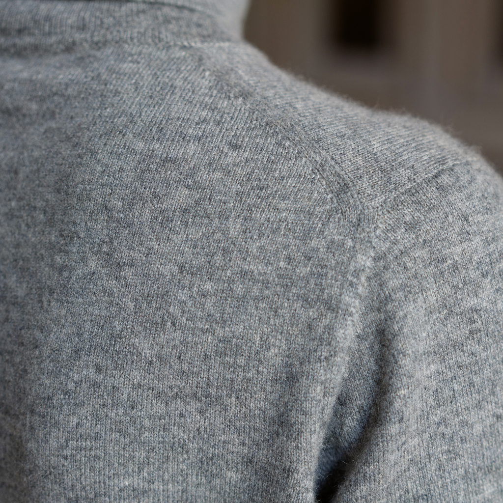 William Lockie X Torquato Rollkragen Kaschmir Flannel L