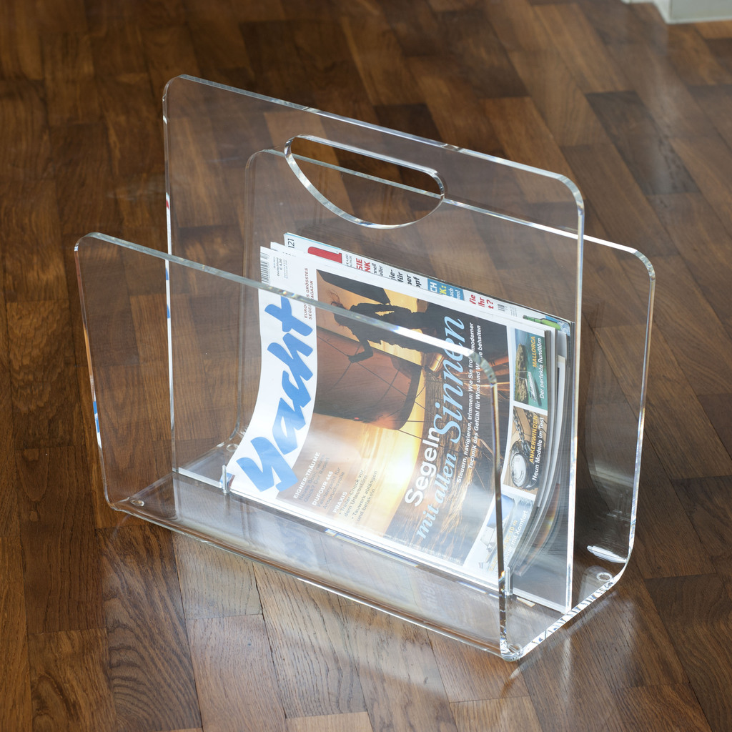 Acryl-Zeitungsständer - 2 Acryl-Zeitungsständer - 2
