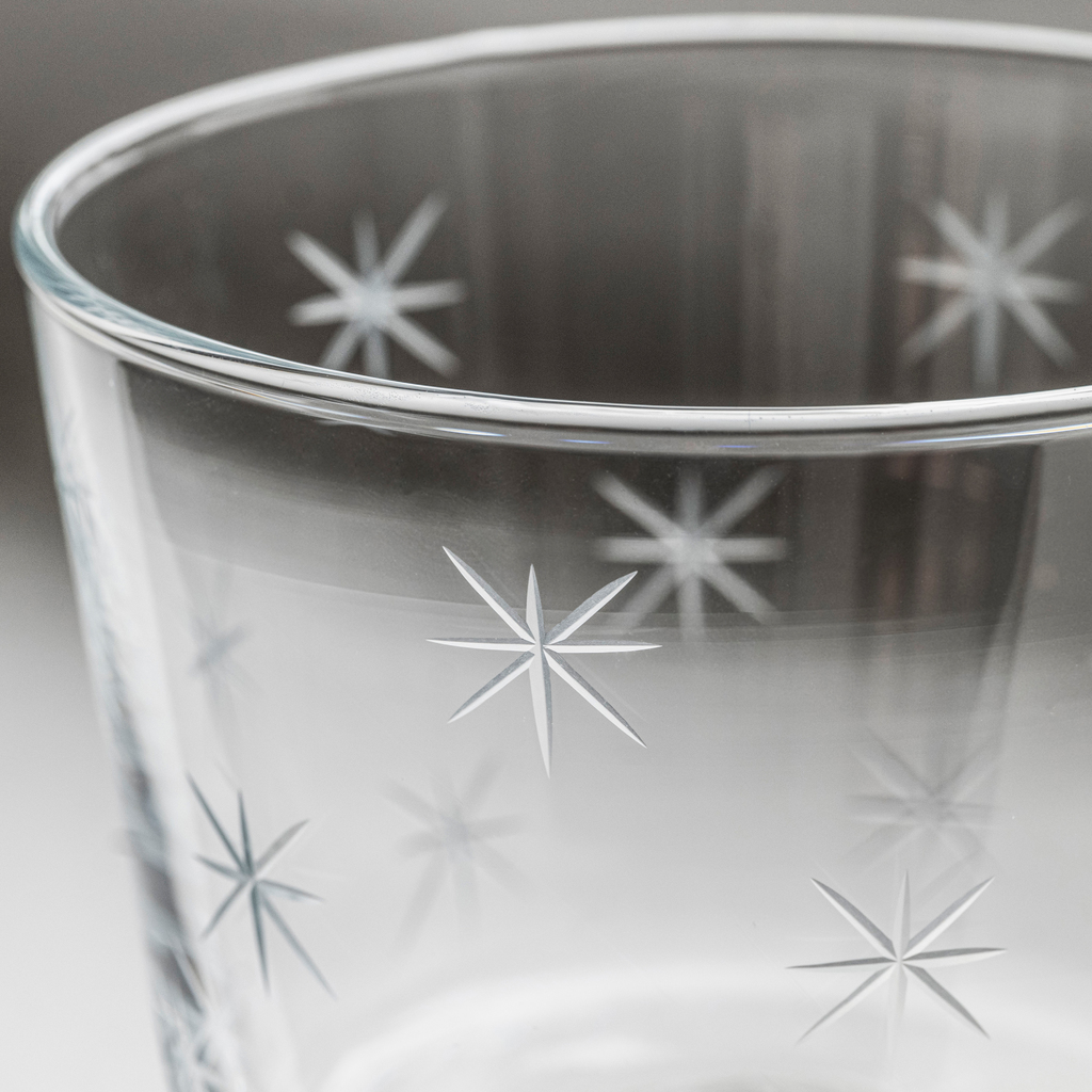 Großes Windlicht mit Sternen - 3