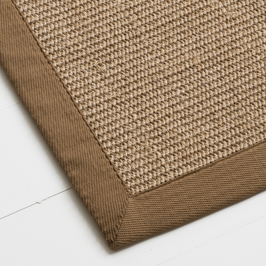 Sisalteppich Bouclé Khaki 120 x 180 cm