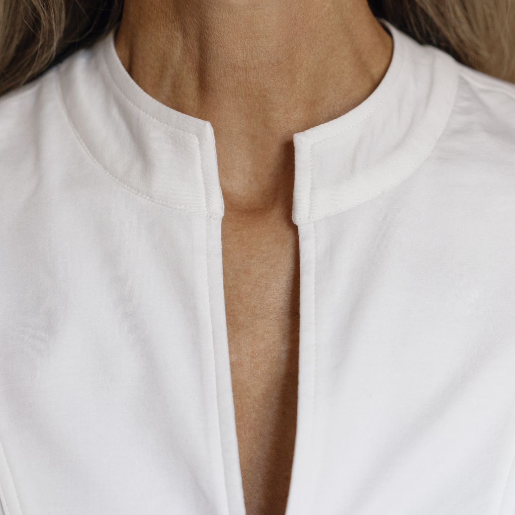 Sunday in Bed X Torquato Shirt Hailey Weiß M - 4