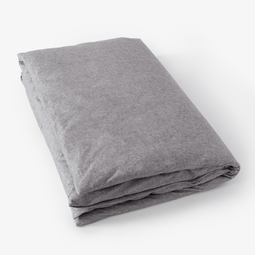 Flanellbettwäsche Smilla Grau 135 x 200 cm Flanellbettwäsche Smilla Grau 135 x 200 cm
