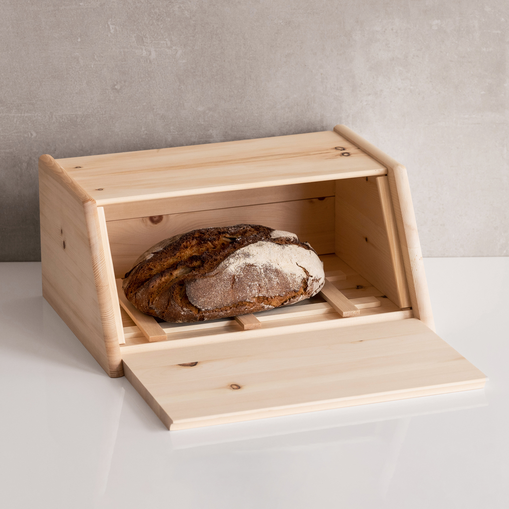 Brotkasten aus Zirbenholz - 2 Brotkasten aus Zirbenholz - 2