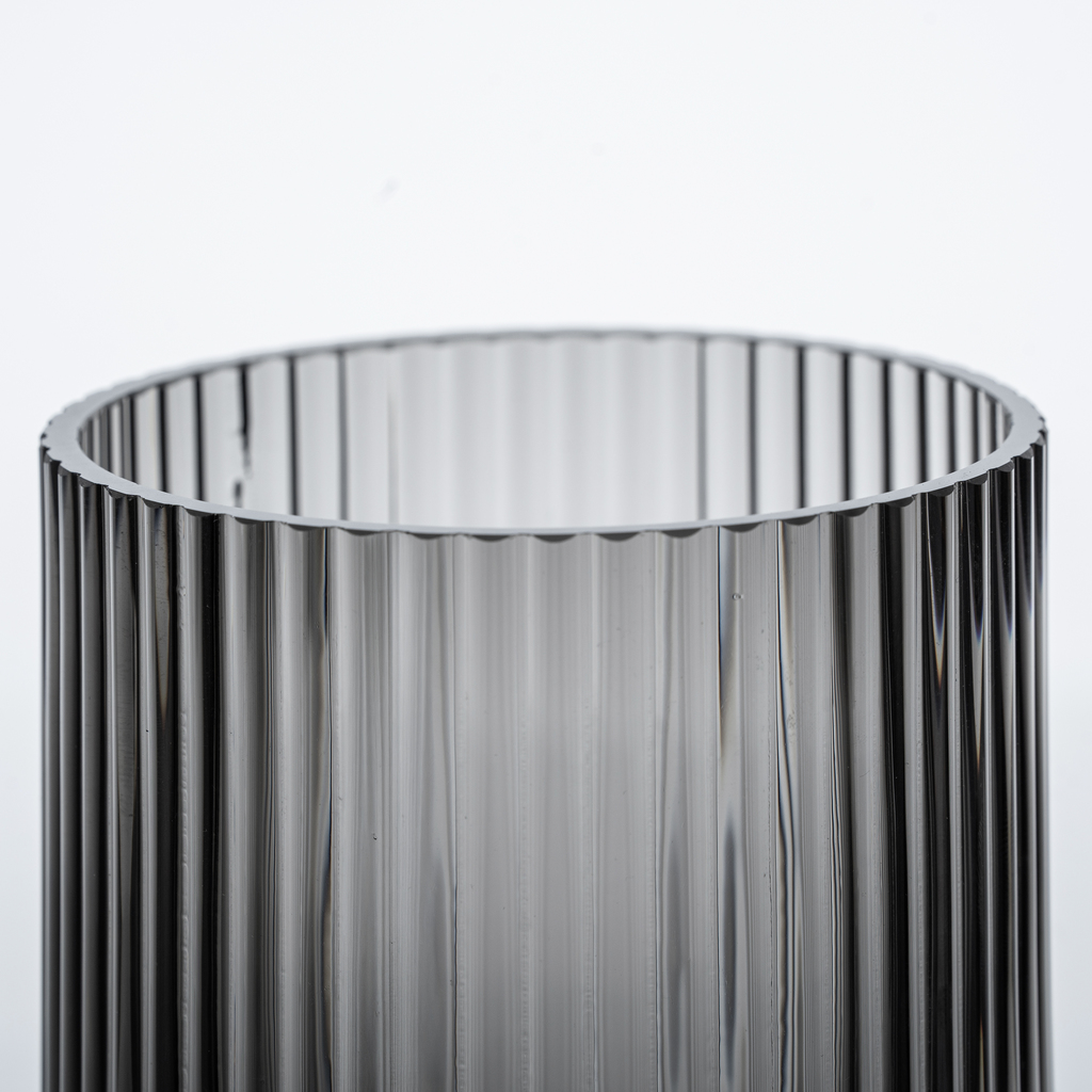 Vase Cannella 20 cm Grau