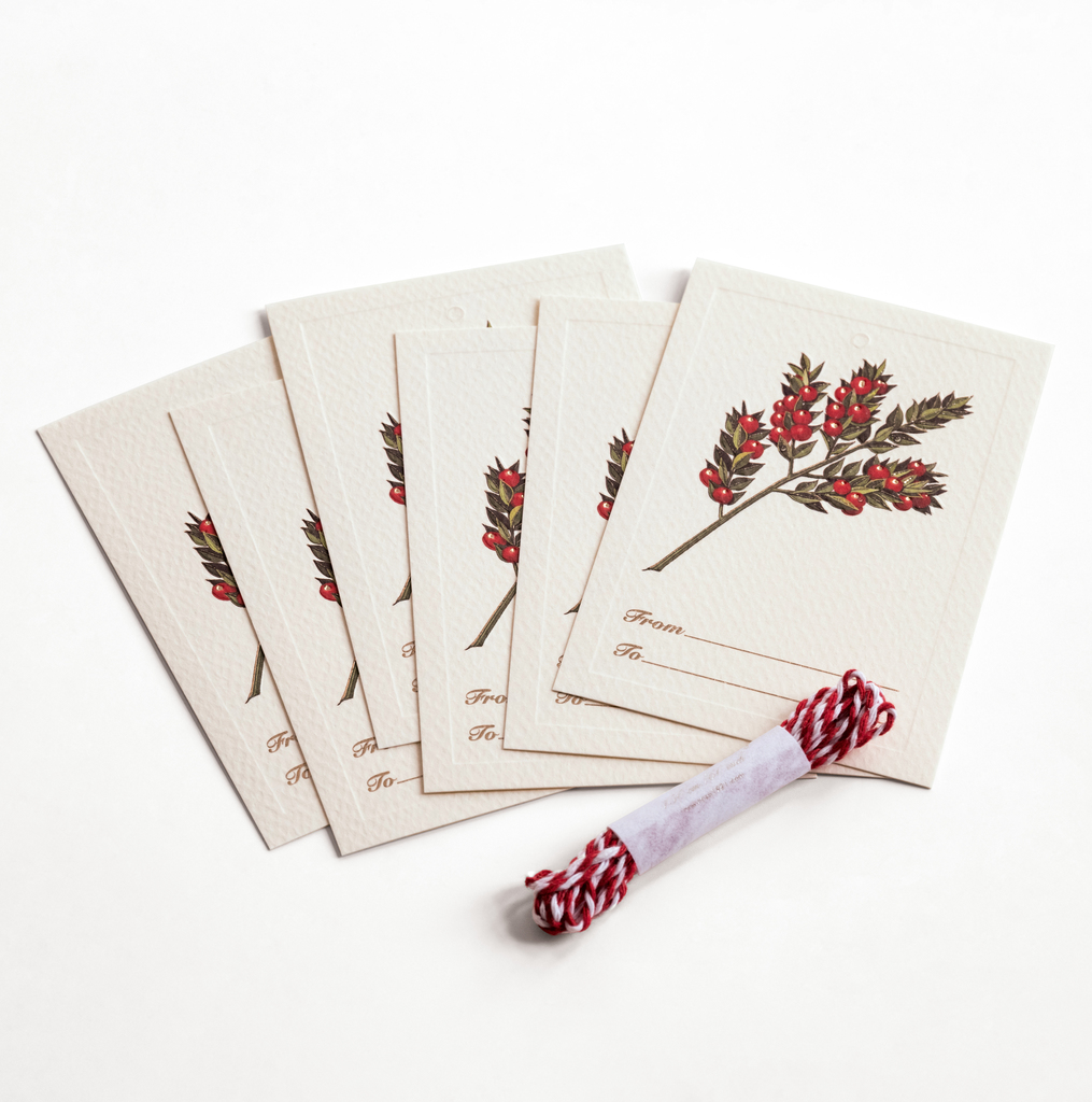 Rossi Geschenkanhänger Tannenzweig 6 Stück Rossi Geschenkanhänger Tannenzweig 6 Stück