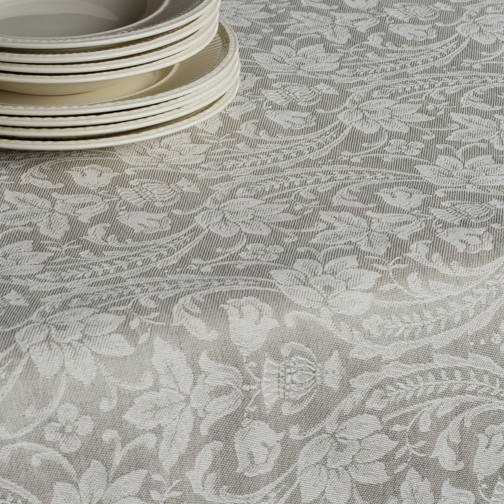 Donna di Coppe Tischdecke 140 x 140 cm Beige Donna di Coppe Tischdecke 140 x 140 cm Beige