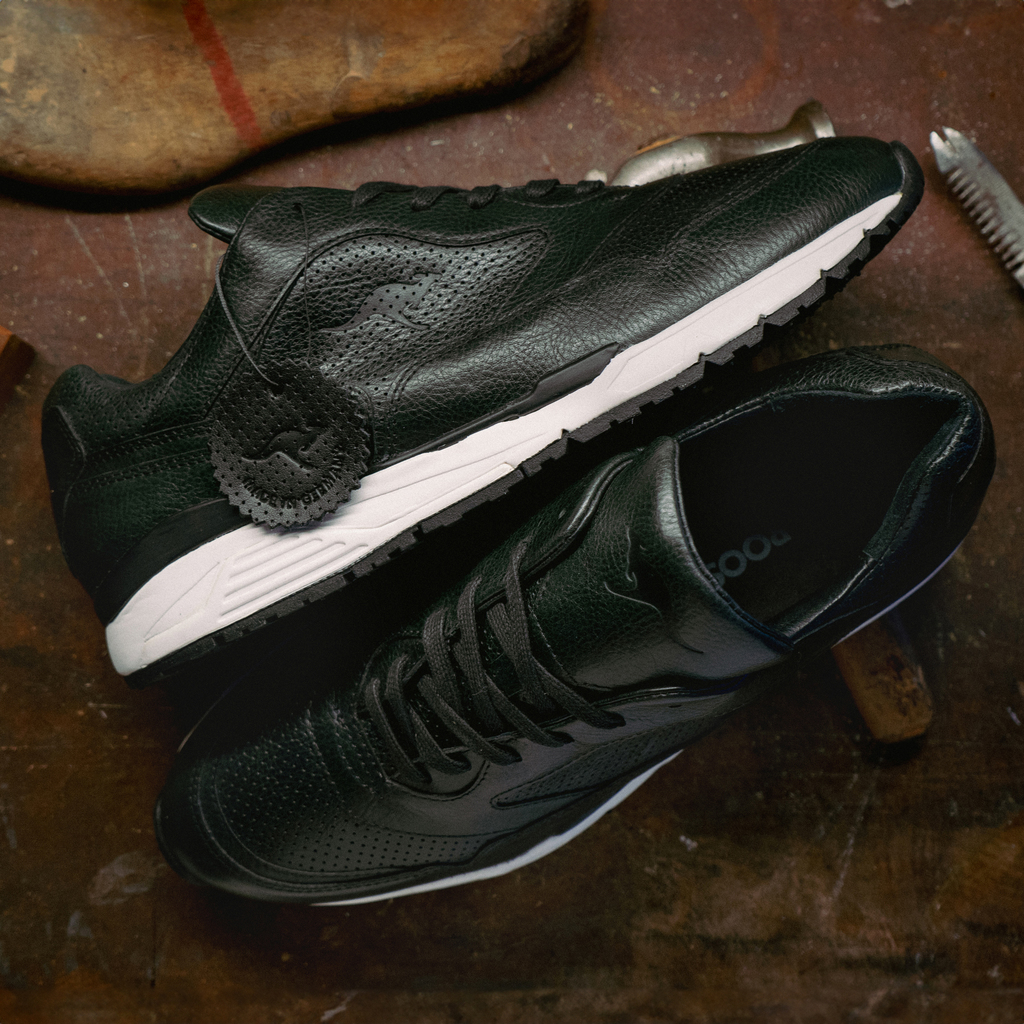 KangaROOS Leder-Sneaker Voltera Ultimate Black Gr. 42 - 2
