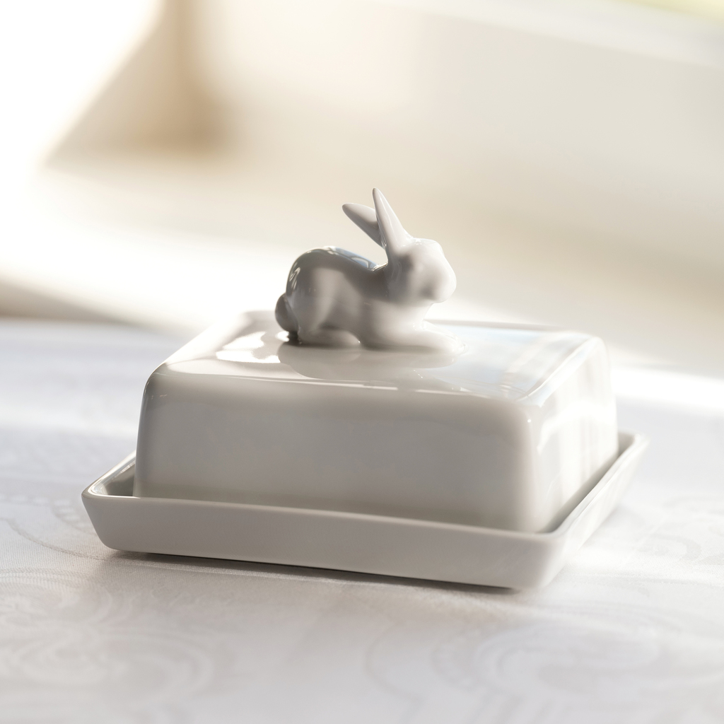 Lindner Porzellan Butterdose Lindner Porzellan Butterdose