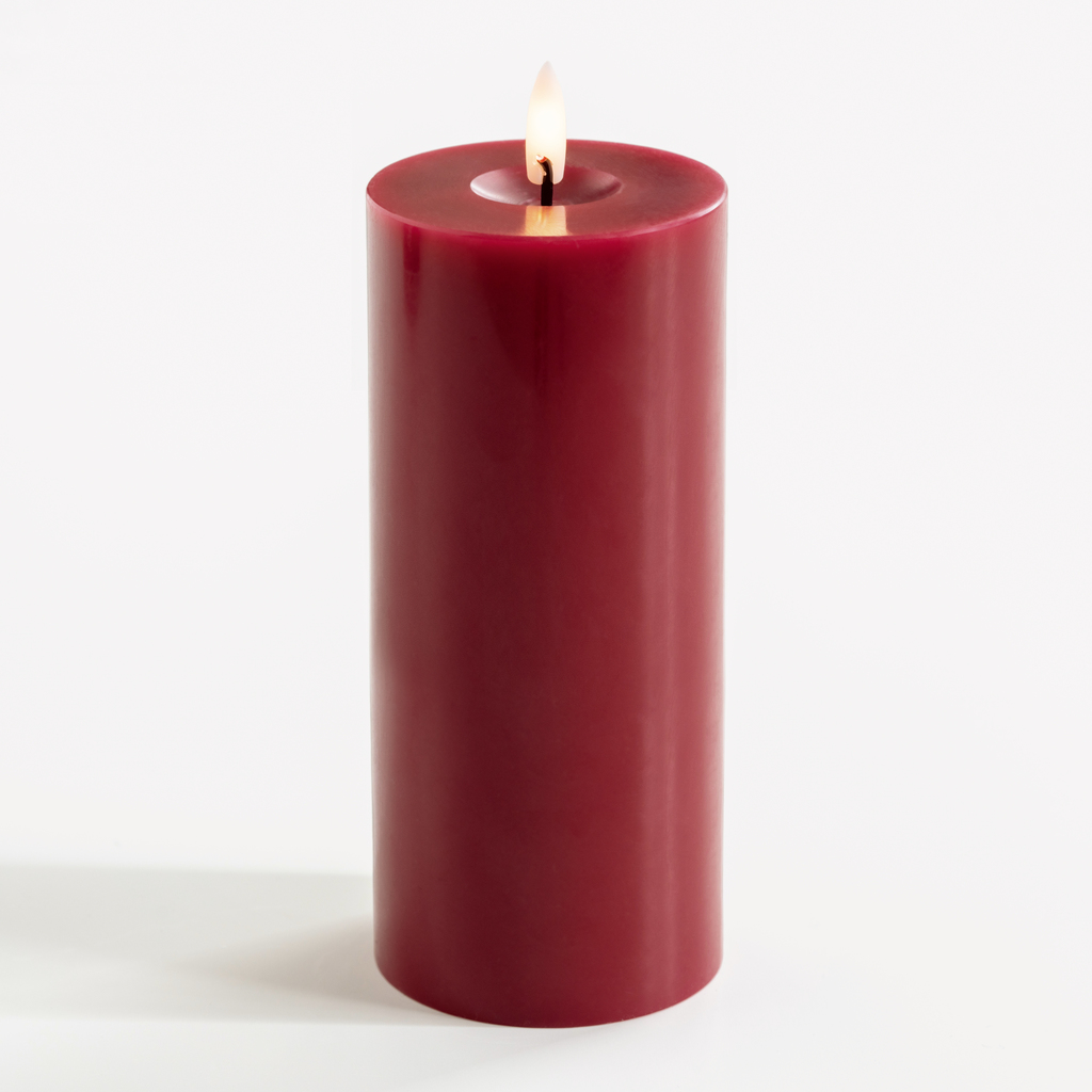 Ester & Erik LED Stumpenkerze Deep Wine 15 cm Ester & Erik LED Stumpenkerze Deep Wine 15 cm