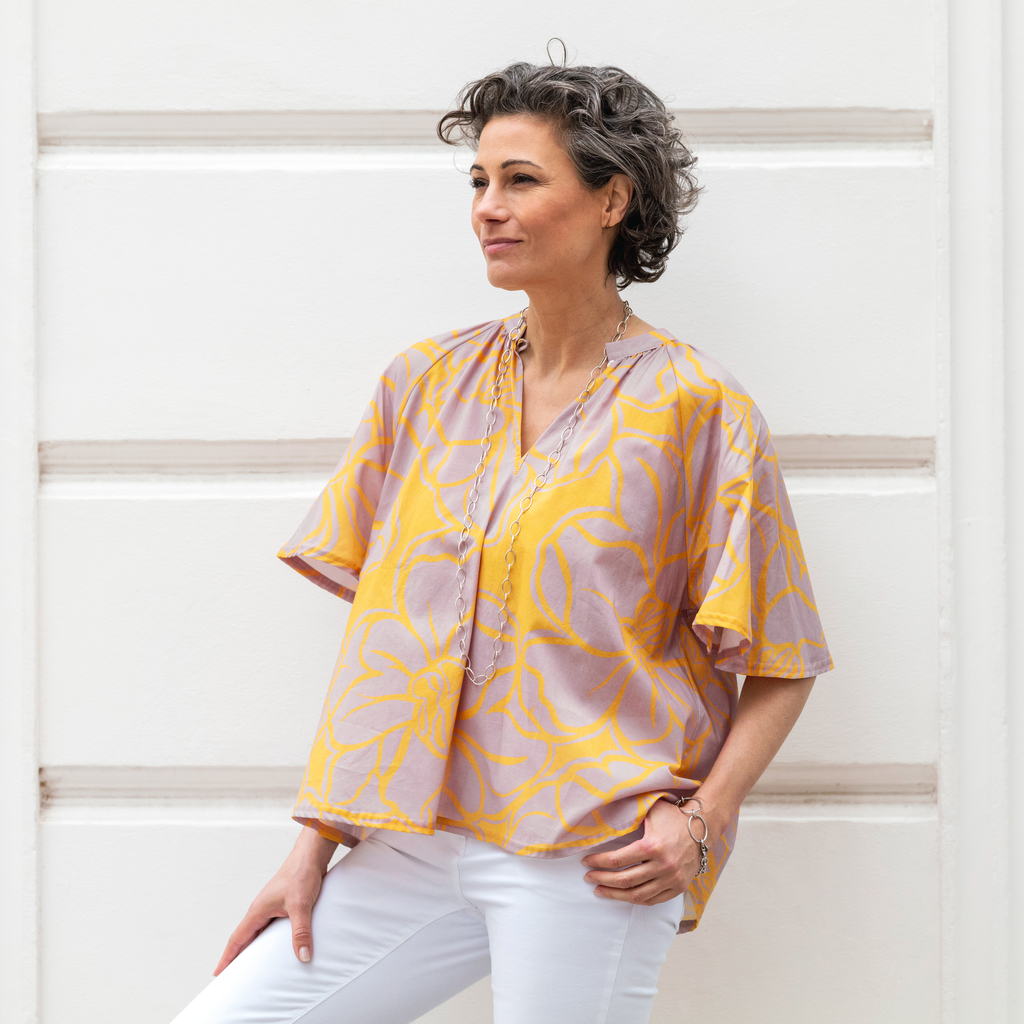 Sunday in Bed X Torquato Top Cecile Sorbet L - 2
