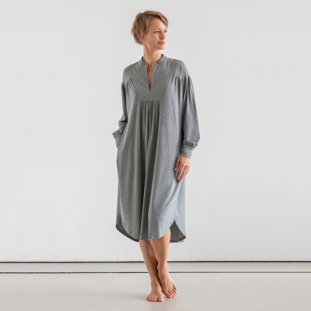 Sunday in Bed X Torquato Nachthemd Hailey Grau meliert L Sunday in Bed X Torquato Nachthemd Hailey Grau meliert L