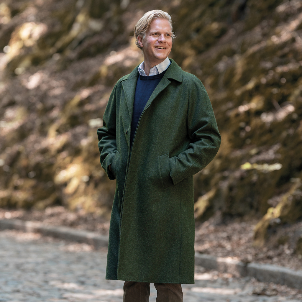 Risby & Leckonfield Lodenmantel Gr. 52 Risby & Leckonfield Lodenmantel Gr. 52