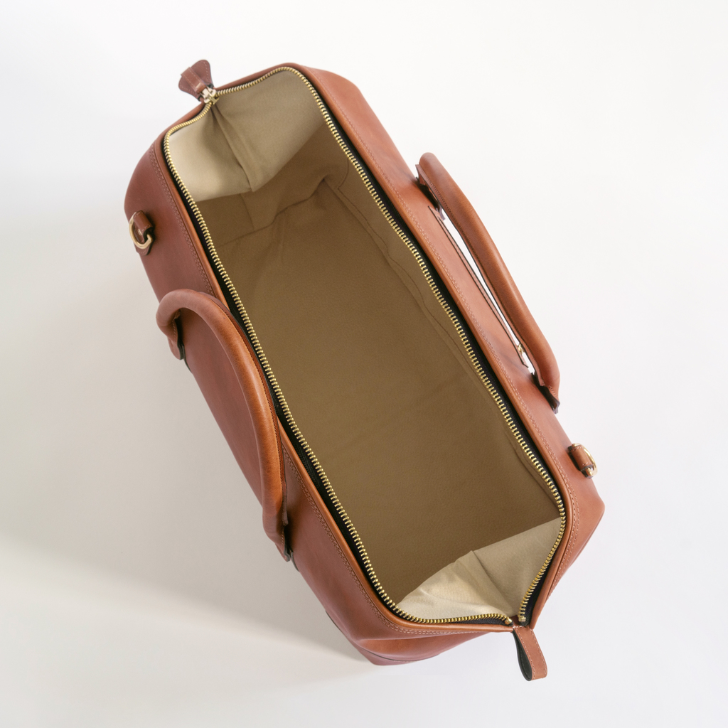 Hammann X Torquato Weekender Boardsize Stierleder Cognac - 3