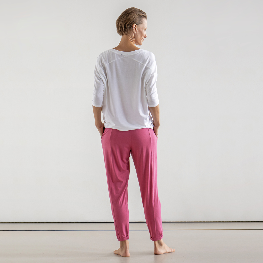 Sunday in Bed X Torquato Pyjamahose Mila lang Fuchsia M - 3