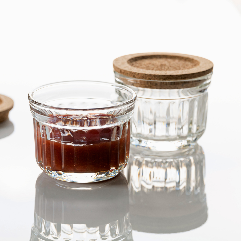 La Rochère Gläser mit Korkdeckel 2er-Set - 2 La Rochère Gläser mit Korkdeckel 2er-Set - 2