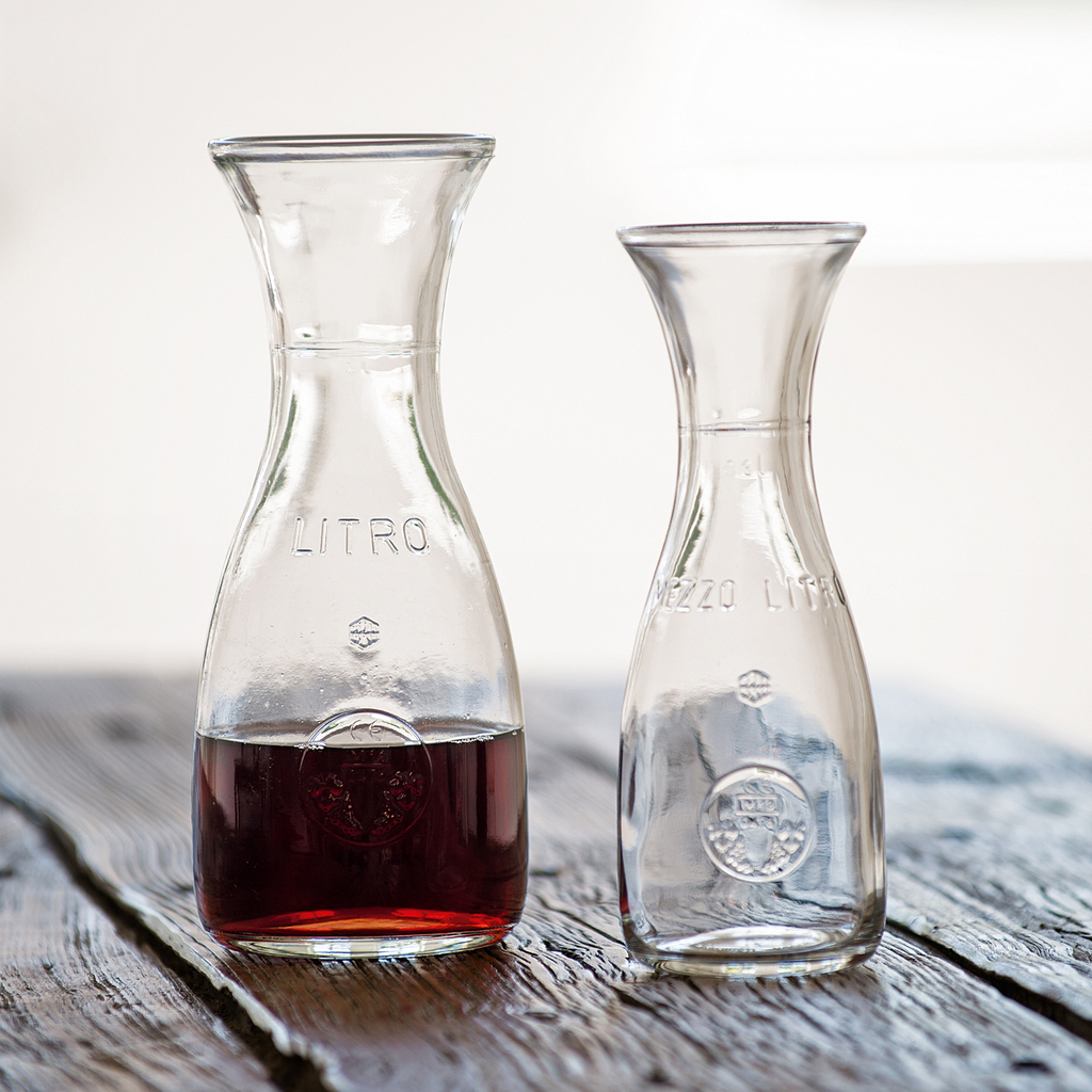 Italienische Gastronomiekaraffe 1,0 l - 2