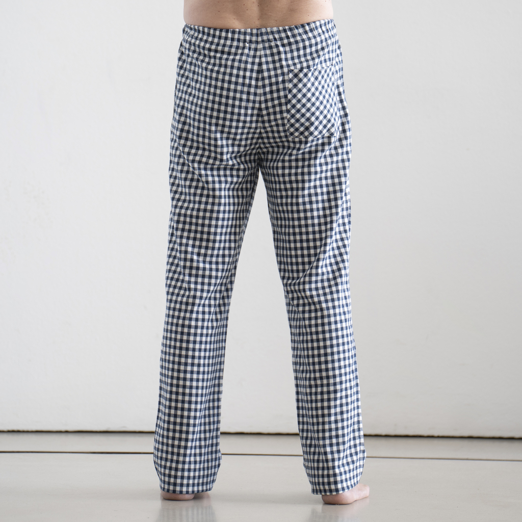 Sunday in Bed X Torquato Pyjamahose Ingolf Weiß/Dunkel XL - 2