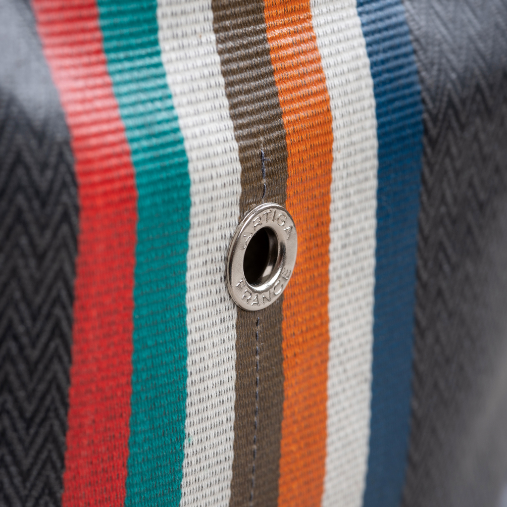 Waschzeugtasche Chevron von Artiga Groß Schwarz - 4