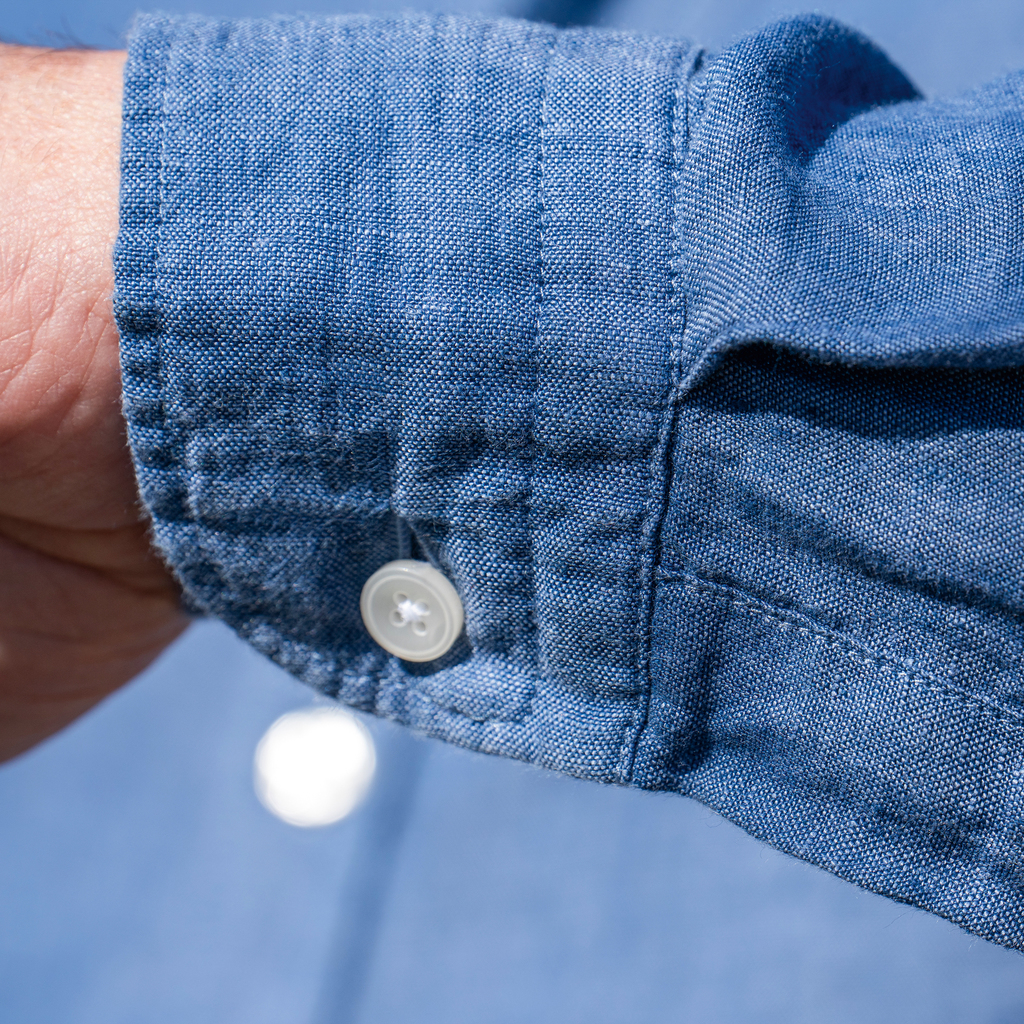 Ferreira de Almeida X Torquato Leinenhemd Dunkelblau L - 5 Ferreira de Almeida X Torquato Leinenhemd Dunkelblau L - 5