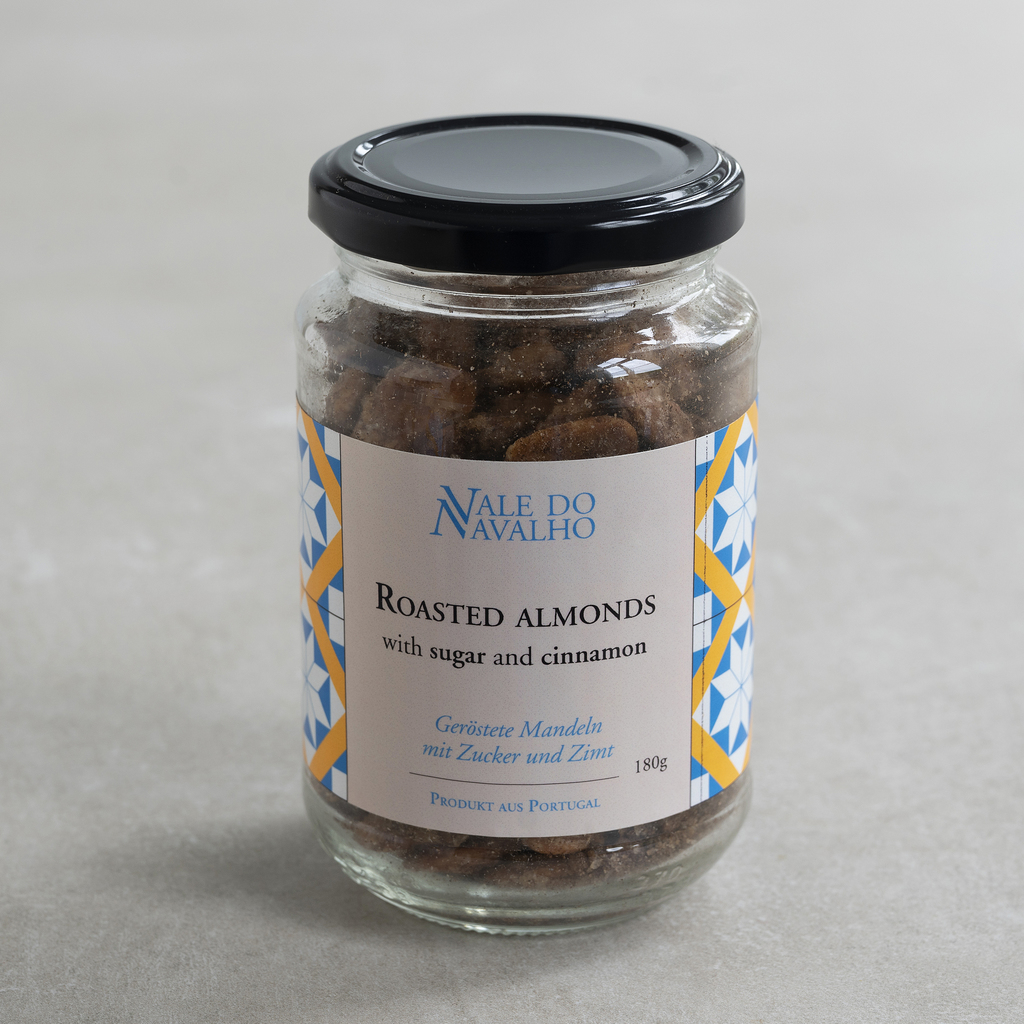 Geröstete Mandeln Zimt und Zucker Geröstete Mandeln Zimt und Zucker