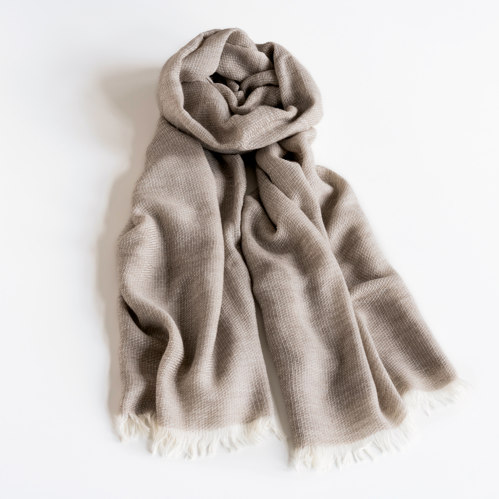 Kashmir Loom x Torquato Stola Matty Weave Kashmir Loom x Torquato Stola Matty Weave