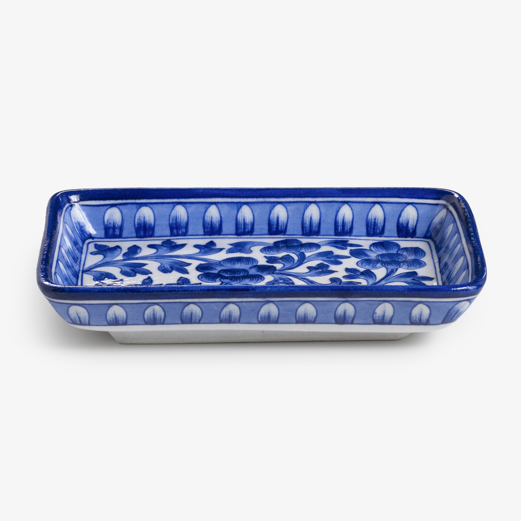 Kammschale Blue Pottery