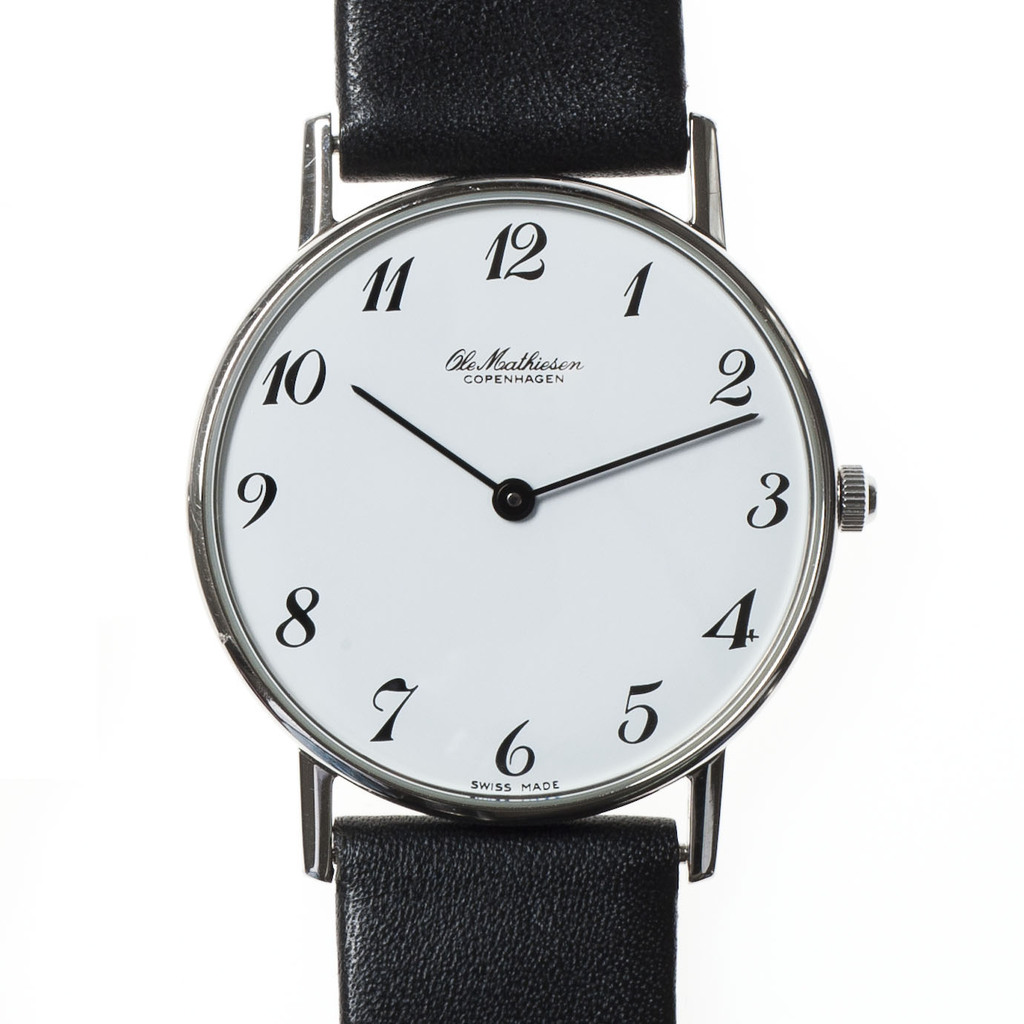 Ole Mathiesen Armbanduhr 1962 Classic 33 arabisch/poliert Ole Mathiesen Armbanduhr 1962 Classic 33 arabisch/poliert