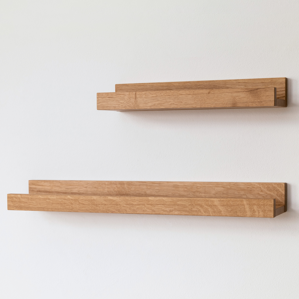 Wandregal Eiche 80 x 12 cm - 5 Wandregal Eiche 80 x 12 cm - 5