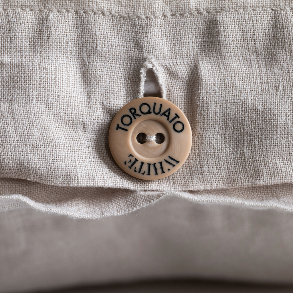 Leinenbettwäsche Stonewashed Louredo Beige 40 x40 cm - 3 Leinenbettwäsche Stonewashed Louredo Beige 40 x40 cm - 3