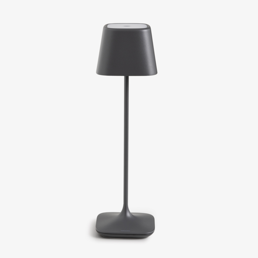 Tischlampe Quadrone Dunkelgrau 36 cm