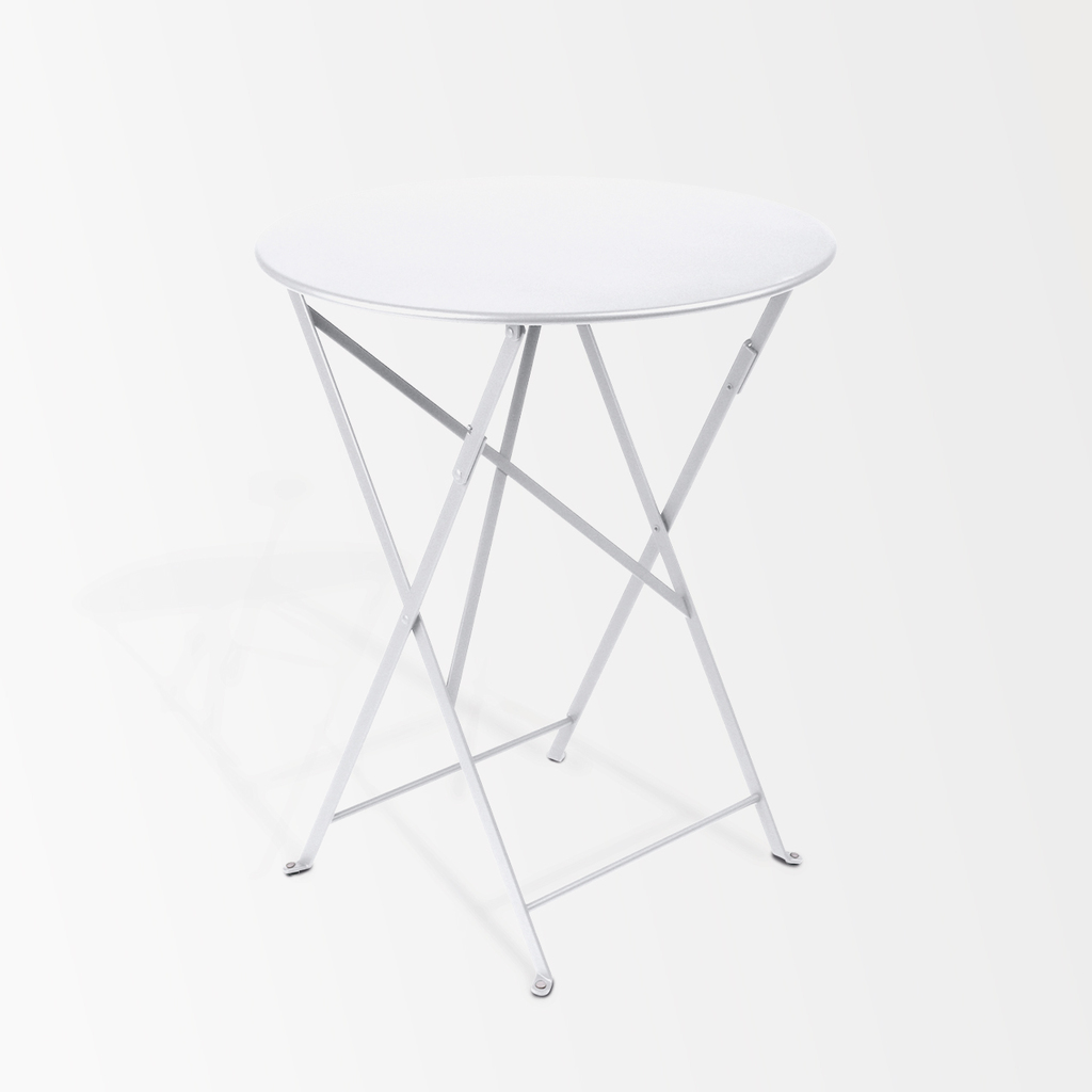 Fermob Bistrotisch Ø 60 cm Weiß Fermob Bistrotisch Ø 60 cm Weiß
