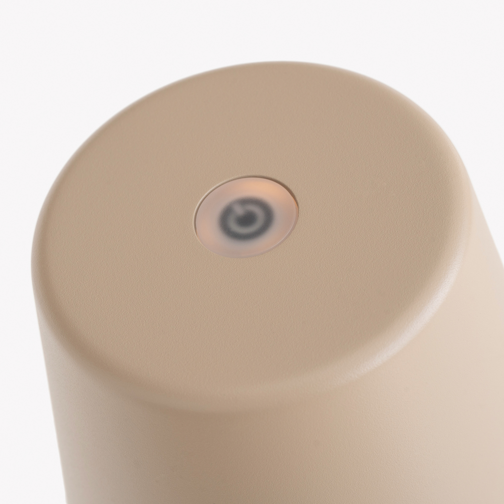 Tischlampe Ferrone Dunkelgrau 21 cm - 4