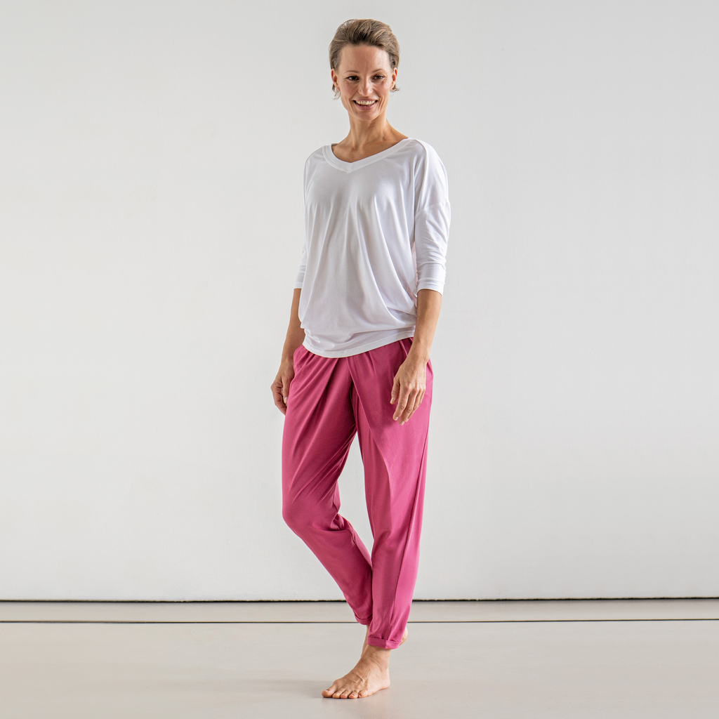 Sunday in Bed X Torquato Pyjamahose Mila lang Fuchsia M Sunday in Bed X Torquato Pyjamahose Mila lang Fuchsia M