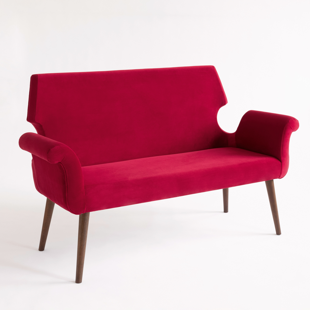 Zweisitzer Kanapee Ruby Velvet Zweisitzer Kanapee Ruby Velvet