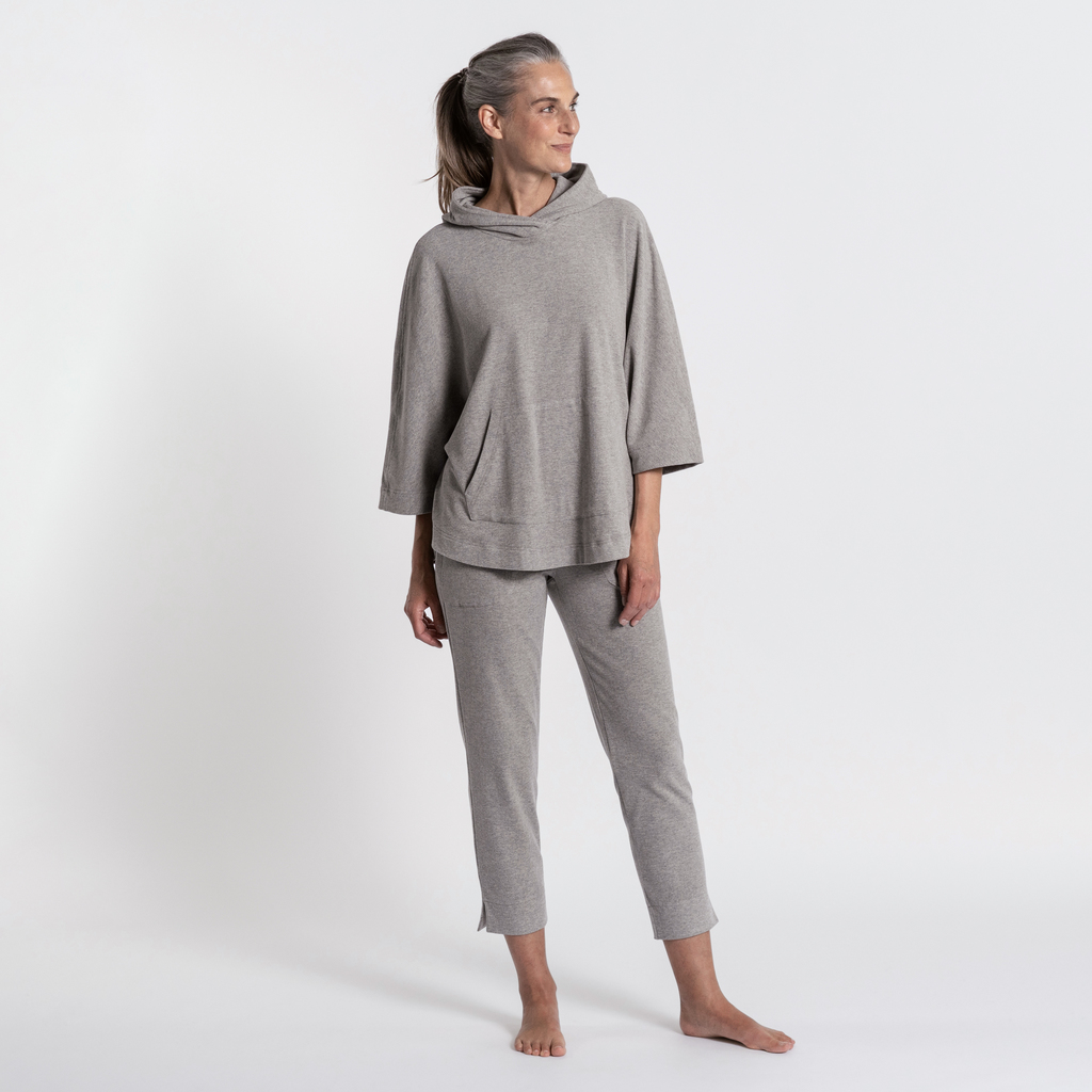 Sunday in Bed X Torquato Poncho Hilda Grau Melange S Sunday in Bed X Torquato Poncho Hilda Grau Melange S