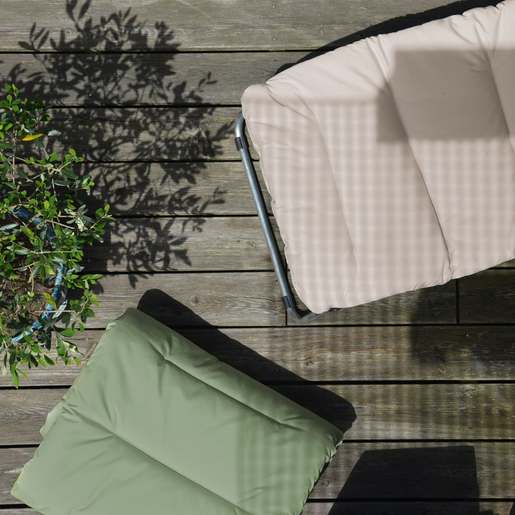 Vlies Auflage für Liegestuhl Relax Taupe - 4