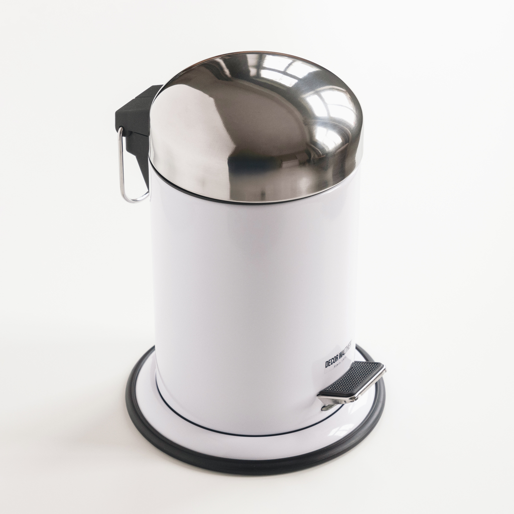 Decor Walther Treteimer Edelstahl weiß Decor Walther Treteimer Edelstahl weiß