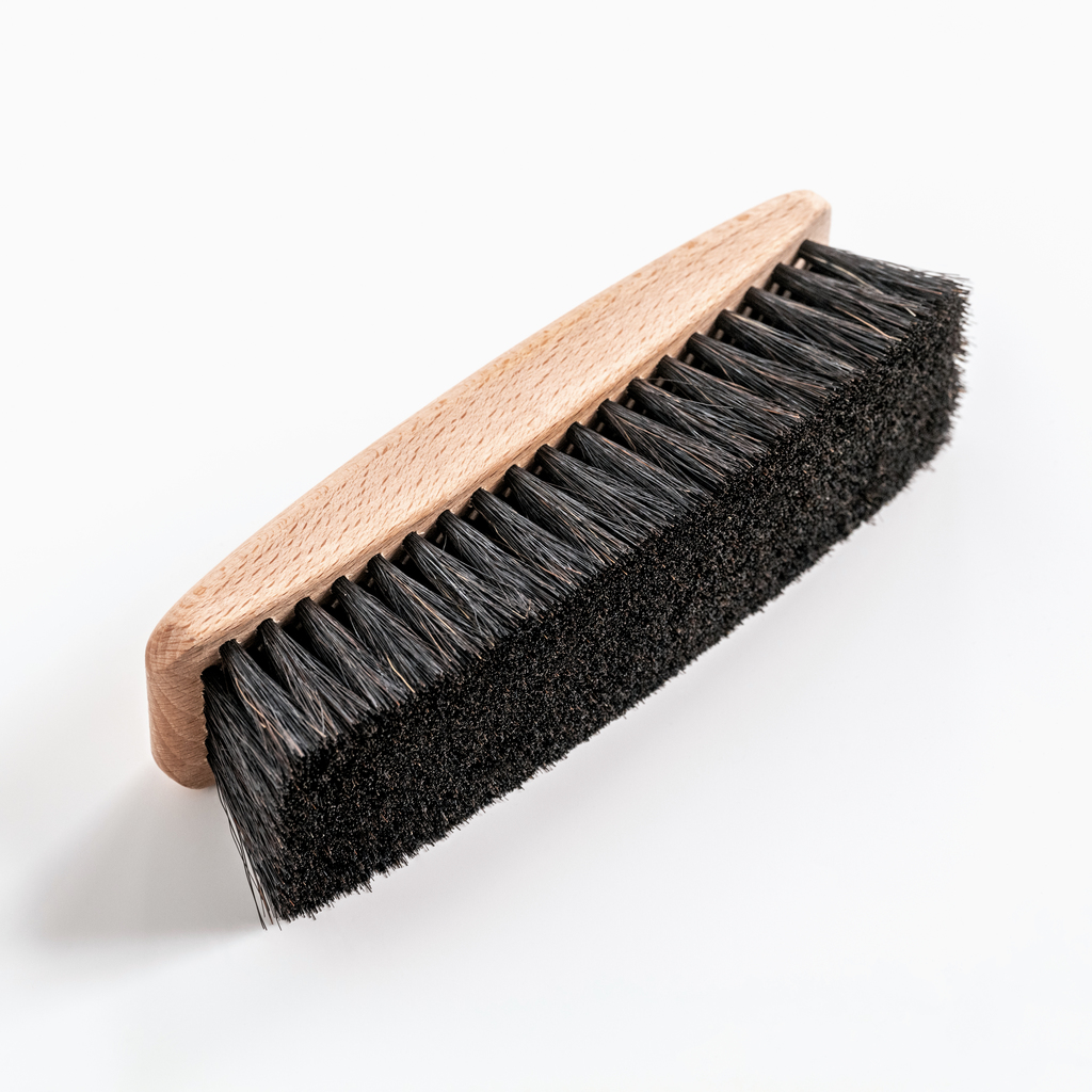Roßhaar-Polierbürste dunkel Roßhaar-Polierbürste dunkel