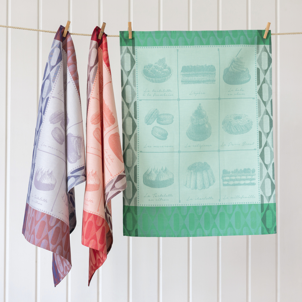 Le Jacquard Français Geschirrtuch Pistache - 2 Le Jacquard Français Geschirrtuch Pistache - 2