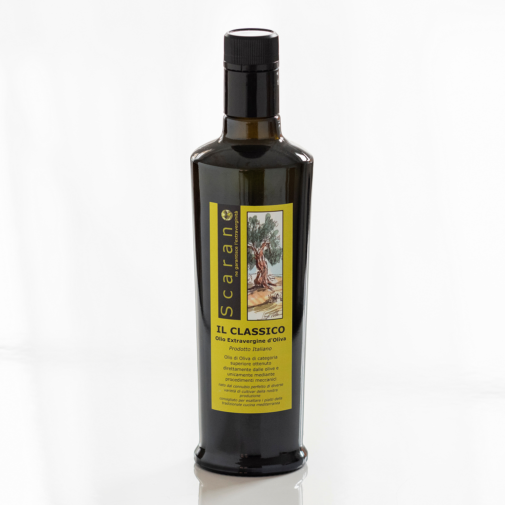 Natives Olivenöl extra Flasche à 0,5 Liter Natives Olivenöl extra Flasche à 0,5 Liter