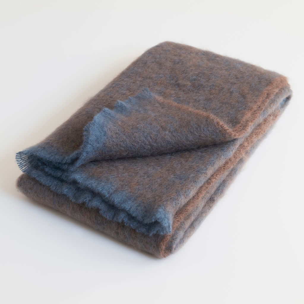Cushendale: Mohair-Plaid aus Irland Cocoa Cushendale: Mohair-Plaid aus Irland Cocoa