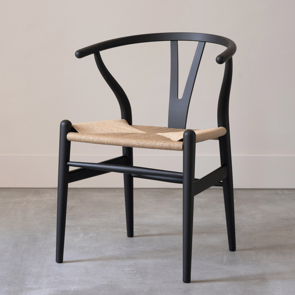 Carl Hansen X Ilse Crawford: CH24 Soft Black - 2