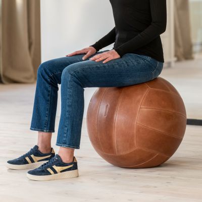 Ledersitzball 1954 Dunkelbraun - 2