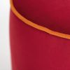Samtpouf Audrey Rot / Orange - 2