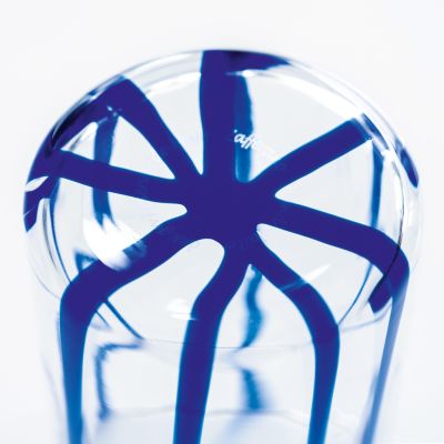 Zafferano Trinkglas Streifen Blau 6er-Set - 2