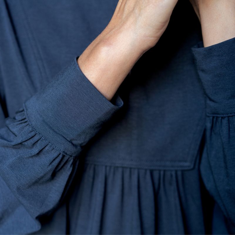 Sunday in Bed X Torquato Shirt Hailey Midnight L - 4