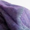 Cushendale: Mohair-Plaid aus Irland Aubergine - 2