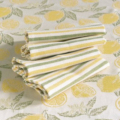 Busatti Serviette Pomelo Zitronengelb 40 x 40 cm - 3