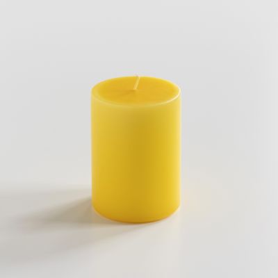 Ester & Erik Stumpenkerze 10 cm Ø 7 cm Lemon